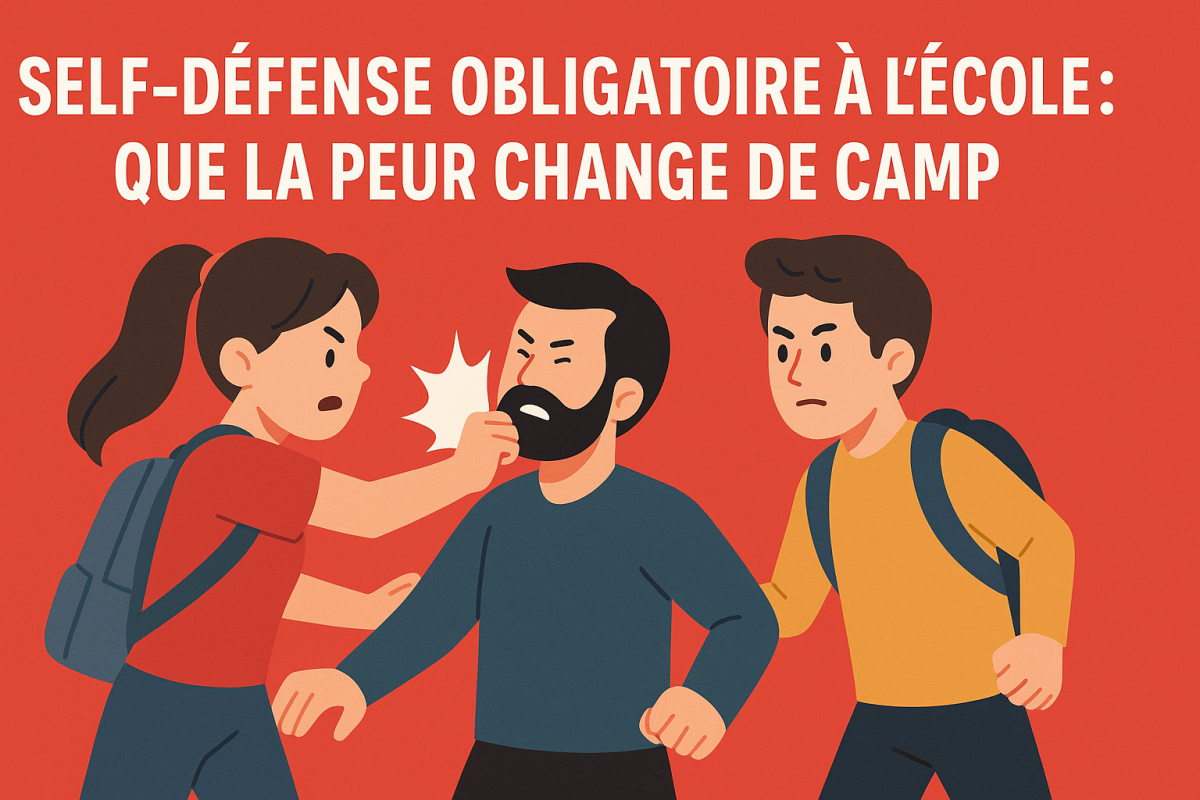 Signez la pétition citoyenne pour rendre la self-défense obligatoire à l'école